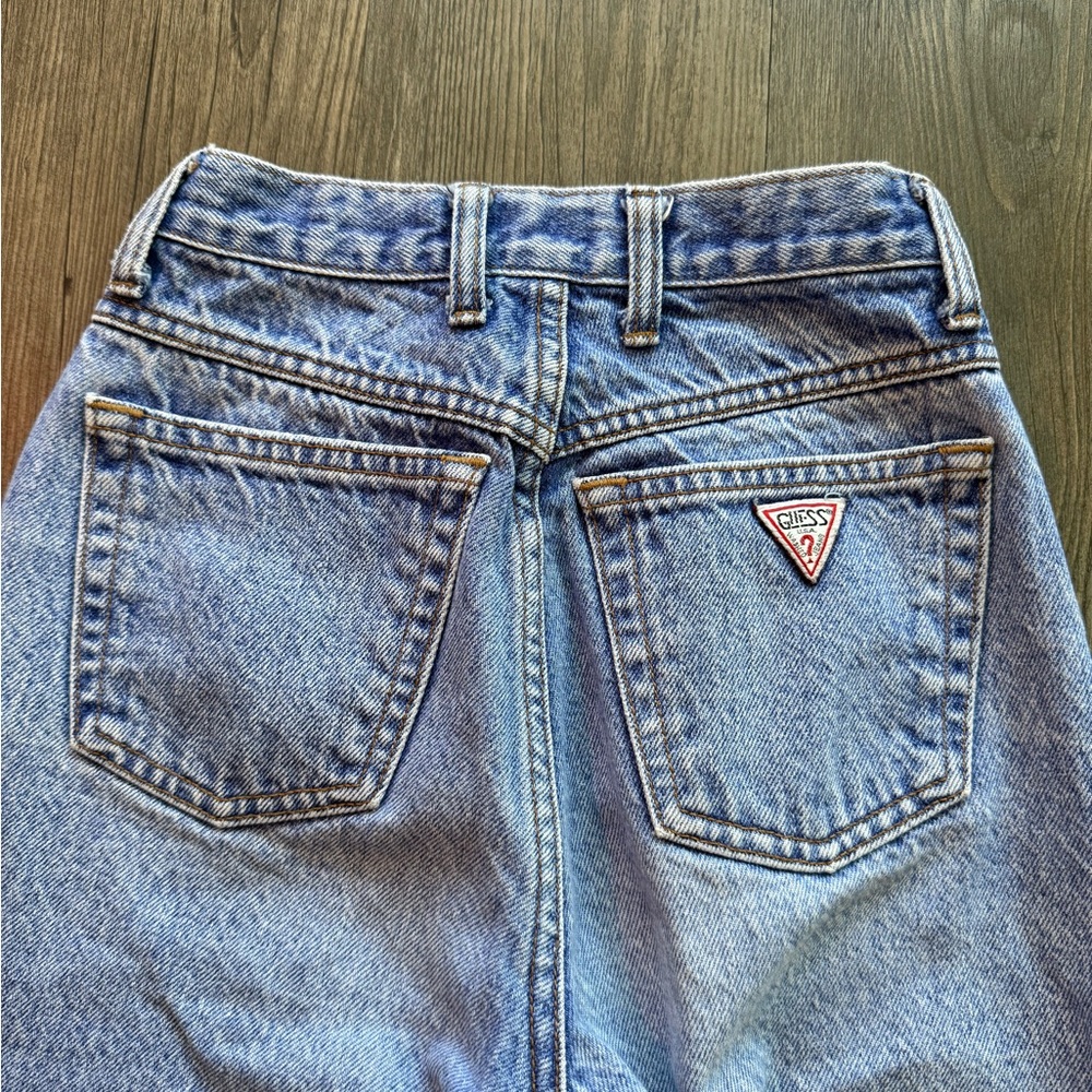 GUESS High Rise Light Blue Jeans